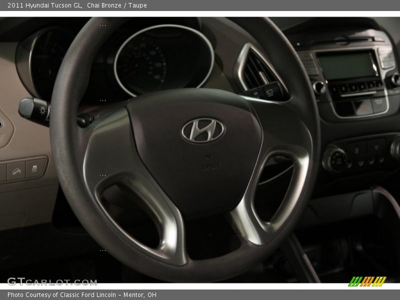 Chai Bronze / Taupe 2011 Hyundai Tucson GL