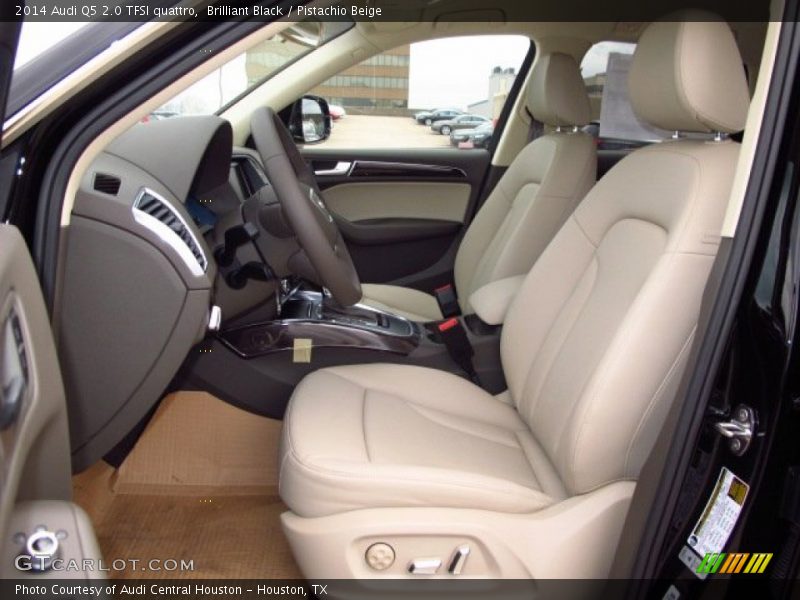 Brilliant Black / Pistachio Beige 2014 Audi Q5 2.0 TFSI quattro