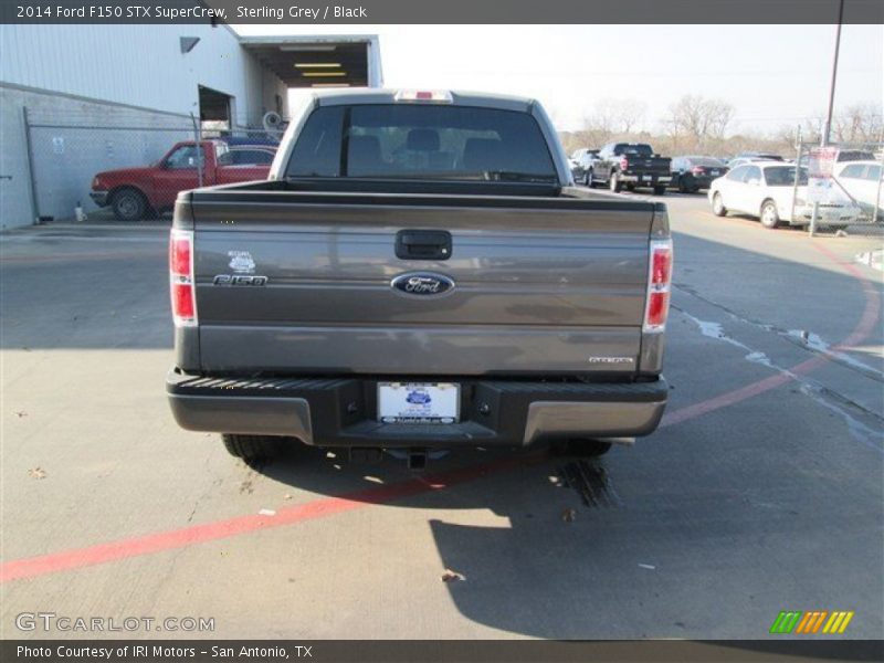 Sterling Grey / Black 2014 Ford F150 STX SuperCrew