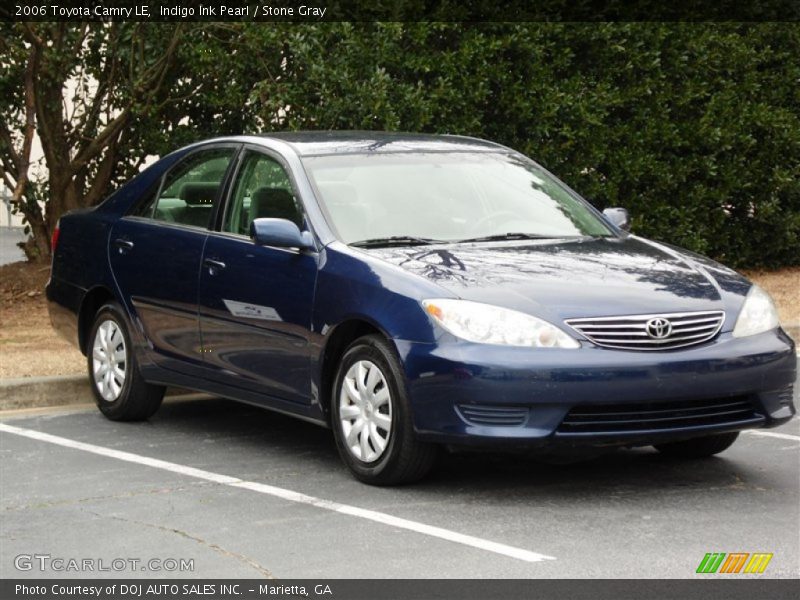 Indigo Ink Pearl / Stone Gray 2006 Toyota Camry LE