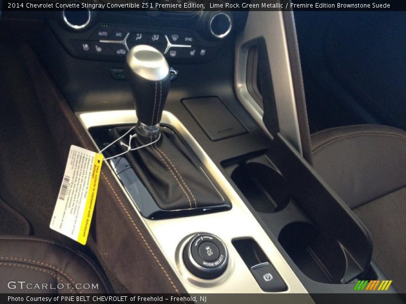  2014 Corvette Stingray Convertible Z51 Premiere Edition 6 Speed Paddle Shift Automatic Shifter