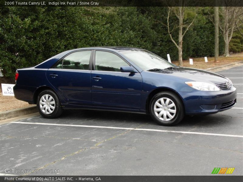Indigo Ink Pearl / Stone Gray 2006 Toyota Camry LE