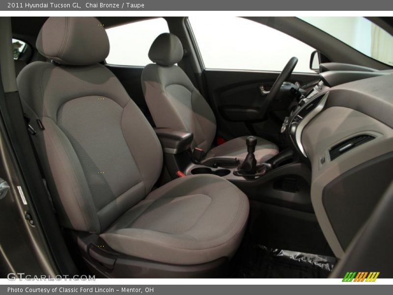 Chai Bronze / Taupe 2011 Hyundai Tucson GL