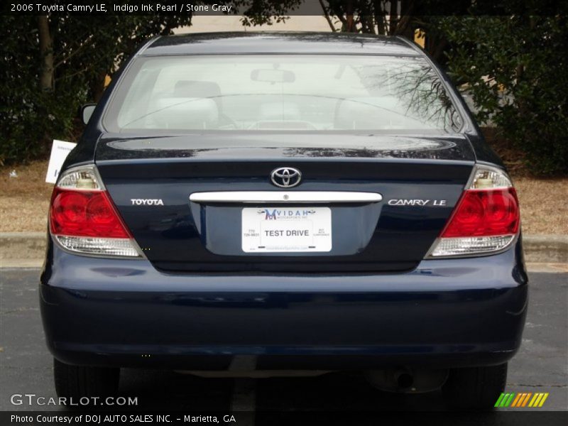 Indigo Ink Pearl / Stone Gray 2006 Toyota Camry LE