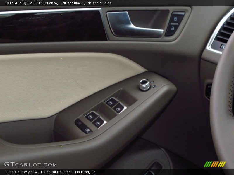 Brilliant Black / Pistachio Beige 2014 Audi Q5 2.0 TFSI quattro