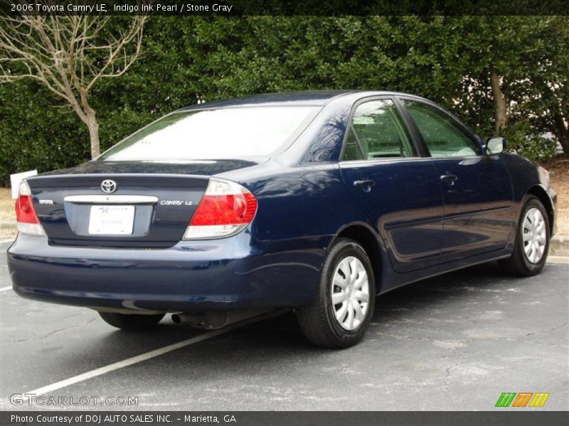 Indigo Ink Pearl / Stone Gray 2006 Toyota Camry LE