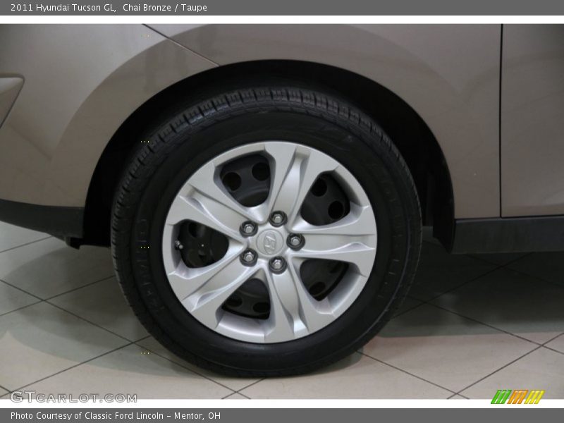 Chai Bronze / Taupe 2011 Hyundai Tucson GL