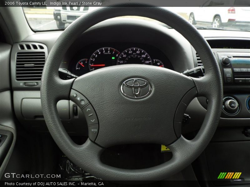 Indigo Ink Pearl / Stone Gray 2006 Toyota Camry LE