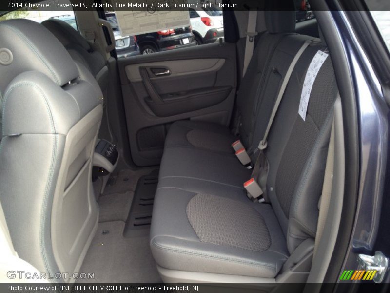 Atlantis Blue Metallic / Dark Titanium/Light Titanium 2014 Chevrolet Traverse LS