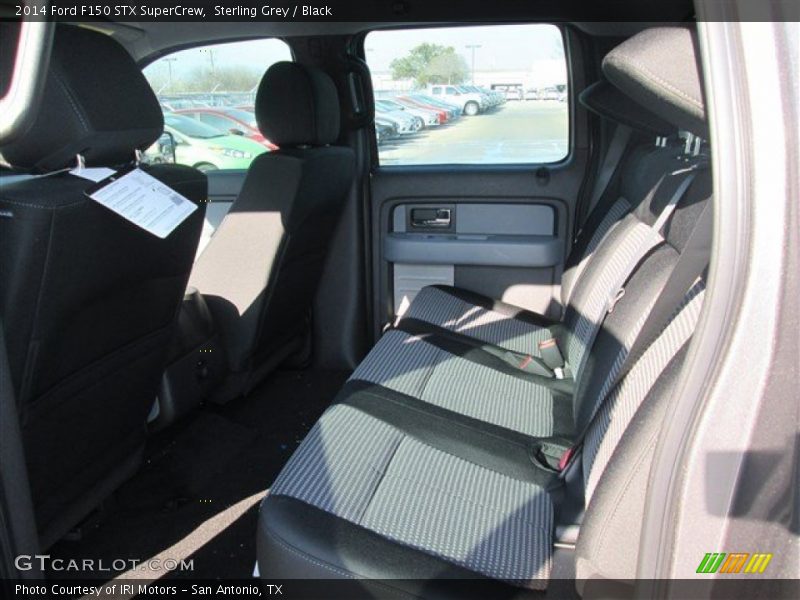 Sterling Grey / Black 2014 Ford F150 STX SuperCrew