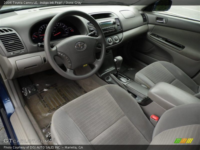 Indigo Ink Pearl / Stone Gray 2006 Toyota Camry LE