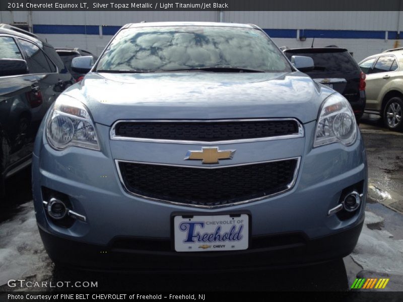 Silver Topaz Metallic / Light Titanium/Jet Black 2014 Chevrolet Equinox LT