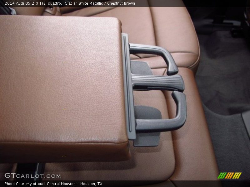 Glacier White Metallic / Chestnut Brown 2014 Audi Q5 2.0 TFSI quattro