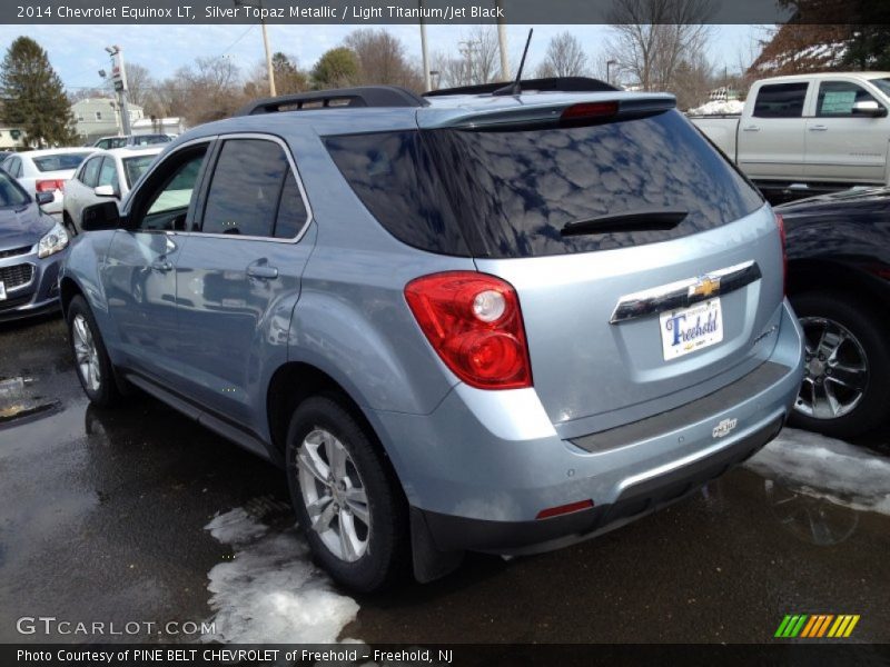Silver Topaz Metallic / Light Titanium/Jet Black 2014 Chevrolet Equinox LT