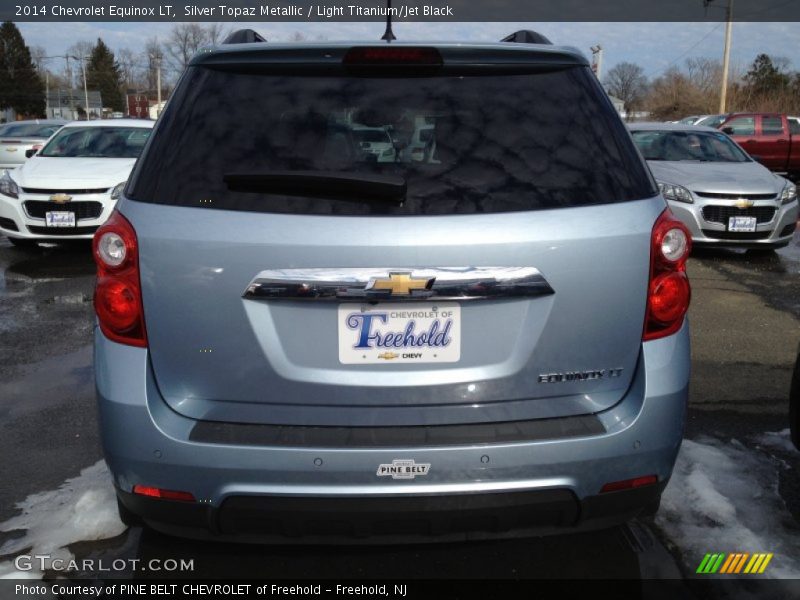 Silver Topaz Metallic / Light Titanium/Jet Black 2014 Chevrolet Equinox LT