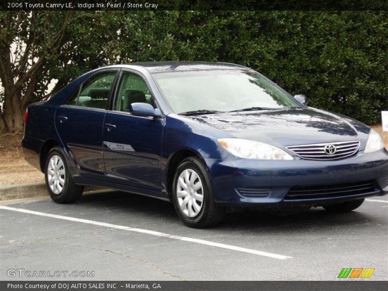 Indigo Ink Pearl / Stone Gray 2006 Toyota Camry LE