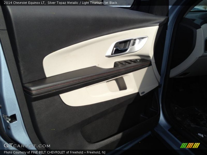 Silver Topaz Metallic / Light Titanium/Jet Black 2014 Chevrolet Equinox LT