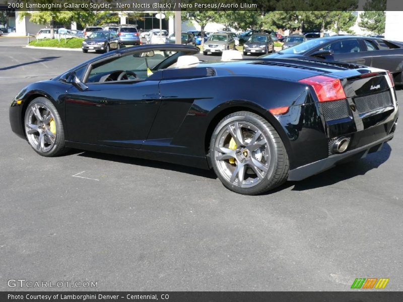 Nero Noctis (Black) / Nero Perseus/Avorio Lilium 2008 Lamborghini Gallardo Spyder
