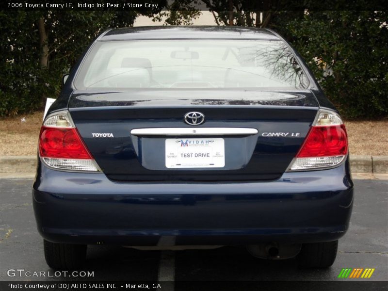 Indigo Ink Pearl / Stone Gray 2006 Toyota Camry LE