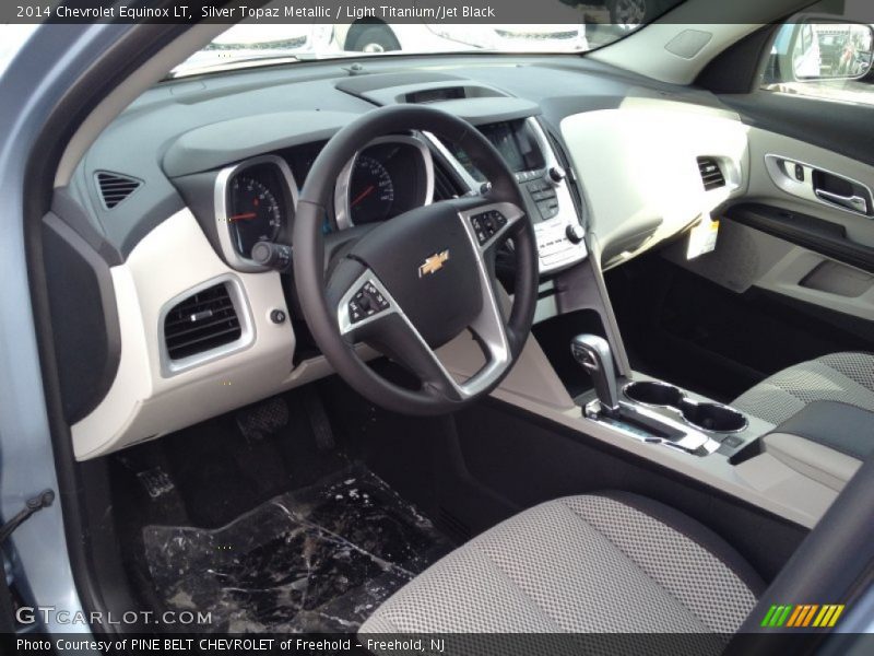 Silver Topaz Metallic / Light Titanium/Jet Black 2014 Chevrolet Equinox LT