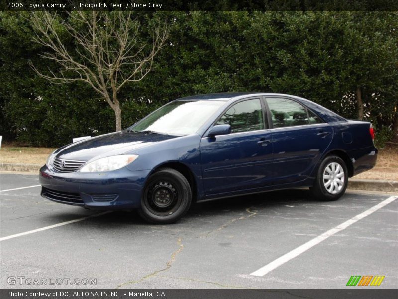 Indigo Ink Pearl / Stone Gray 2006 Toyota Camry LE
