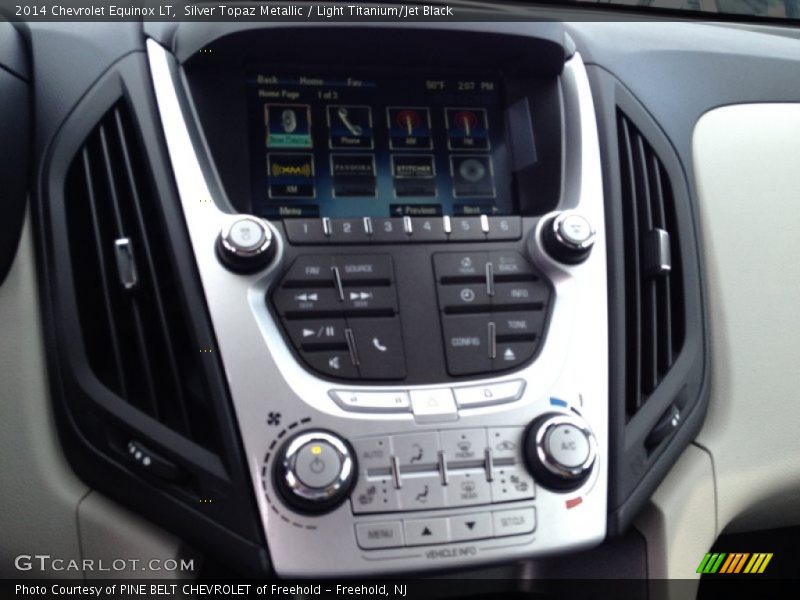 Silver Topaz Metallic / Light Titanium/Jet Black 2014 Chevrolet Equinox LT