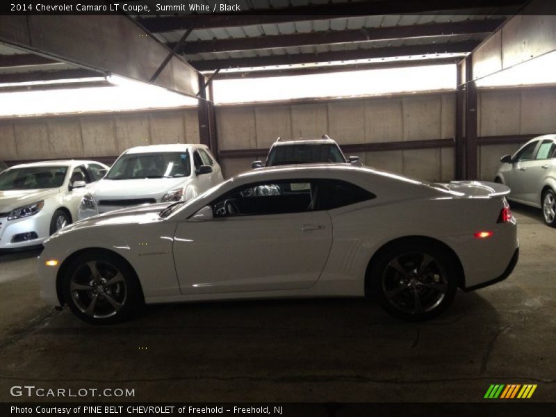 Summit White / Black 2014 Chevrolet Camaro LT Coupe