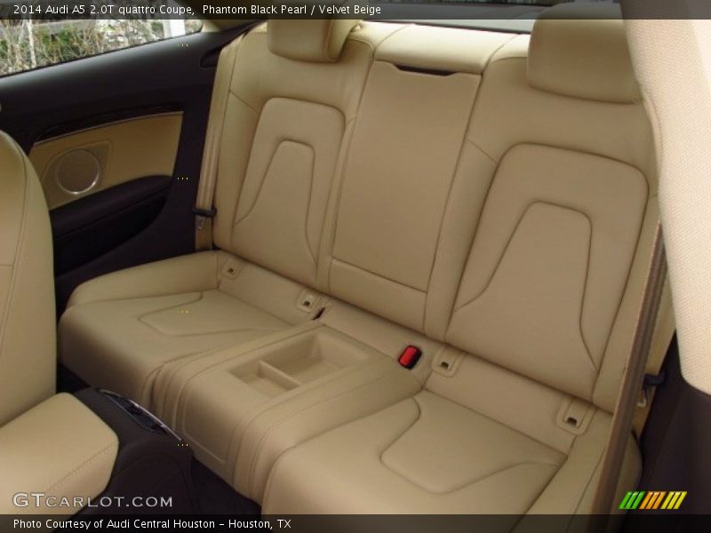 Rear Seat of 2014 A5 2.0T quattro Coupe