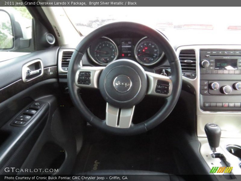 Bright Silver Metallic / Black 2011 Jeep Grand Cherokee Laredo X Package