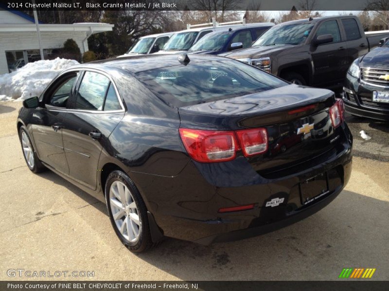 Black Granite Metallic / Jet Black 2014 Chevrolet Malibu LT