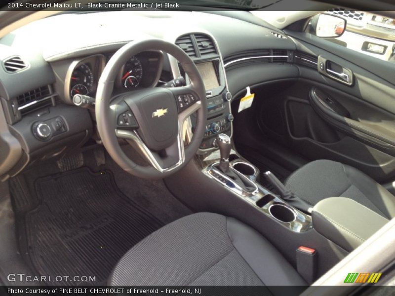 Black Granite Metallic / Jet Black 2014 Chevrolet Malibu LT