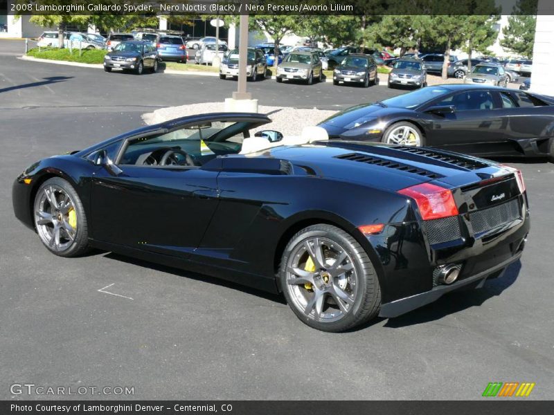 Nero Noctis (Black) / Nero Perseus/Avorio Lilium 2008 Lamborghini Gallardo Spyder