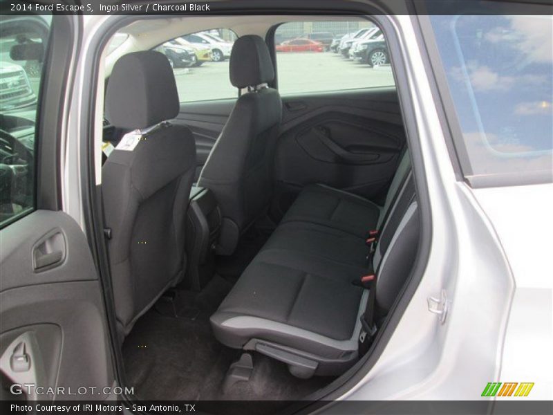 Ingot Silver / Charcoal Black 2014 Ford Escape S