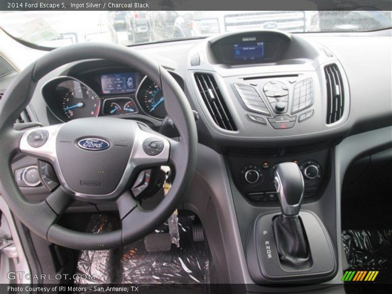 Ingot Silver / Charcoal Black 2014 Ford Escape S