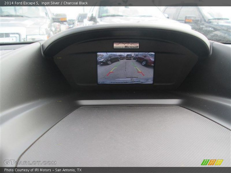 Ingot Silver / Charcoal Black 2014 Ford Escape S