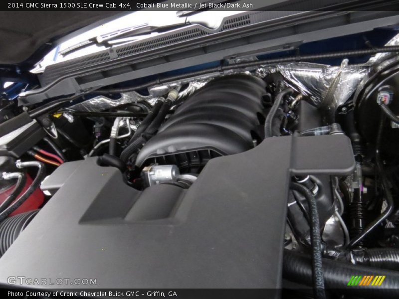 Cobalt Blue Metallic / Jet Black/Dark Ash 2014 GMC Sierra 1500 SLE Crew Cab 4x4