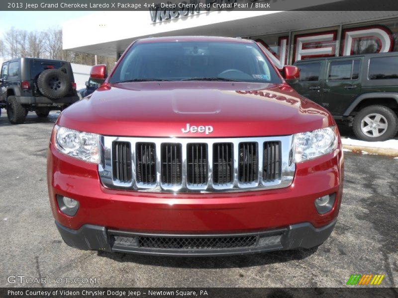 Deep Cherry Red Crystal Pearl / Black 2013 Jeep Grand Cherokee Laredo X Package 4x4