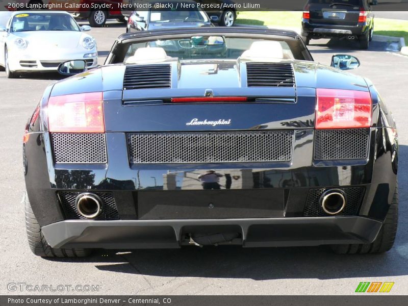 Nero Noctis (Black) / Nero Perseus/Avorio Lilium 2008 Lamborghini Gallardo Spyder