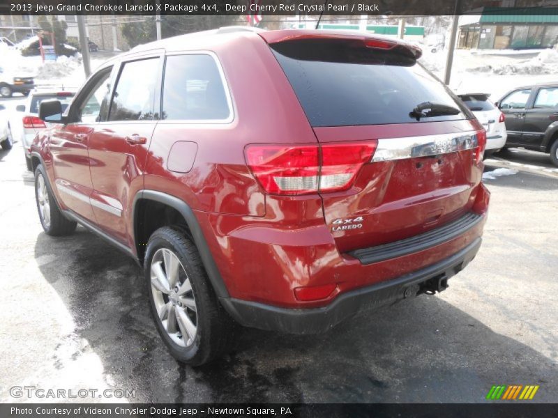 Deep Cherry Red Crystal Pearl / Black 2013 Jeep Grand Cherokee Laredo X Package 4x4