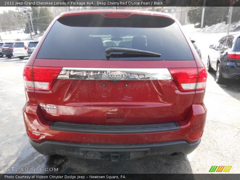Deep Cherry Red Crystal Pearl / Black 2013 Jeep Grand Cherokee Laredo X Package 4x4