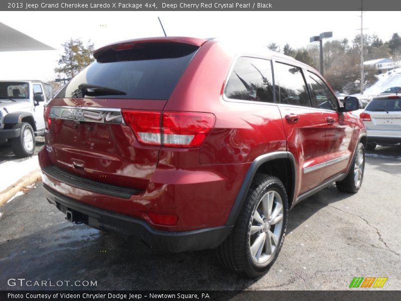 Deep Cherry Red Crystal Pearl / Black 2013 Jeep Grand Cherokee Laredo X Package 4x4
