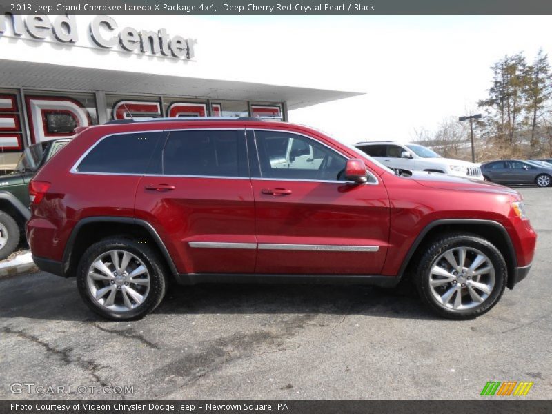 Deep Cherry Red Crystal Pearl / Black 2013 Jeep Grand Cherokee Laredo X Package 4x4