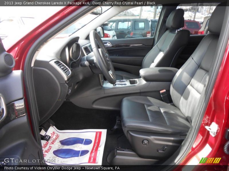 Deep Cherry Red Crystal Pearl / Black 2013 Jeep Grand Cherokee Laredo X Package 4x4