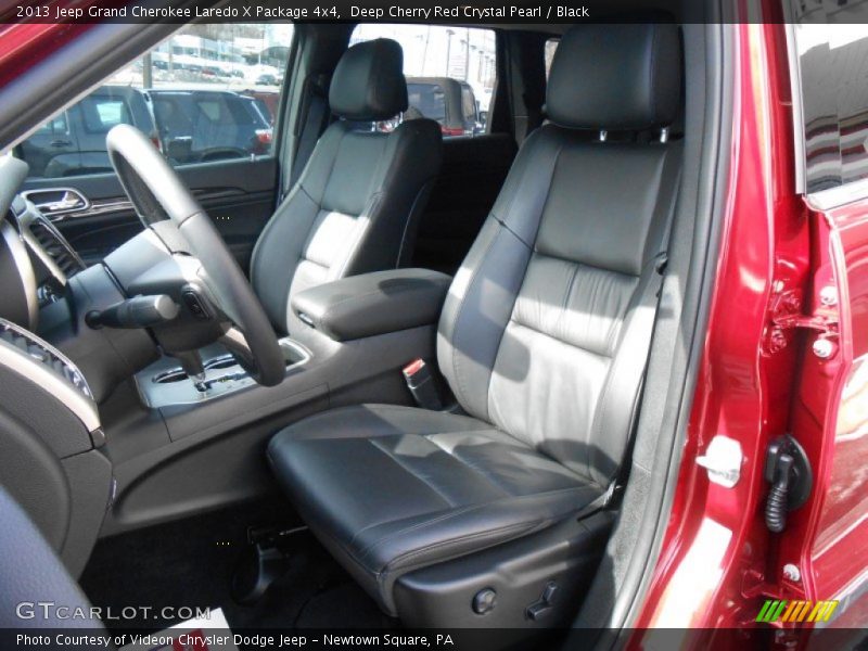Deep Cherry Red Crystal Pearl / Black 2013 Jeep Grand Cherokee Laredo X Package 4x4