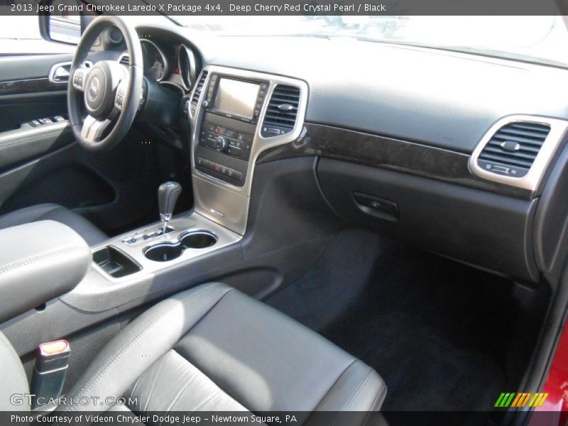 Deep Cherry Red Crystal Pearl / Black 2013 Jeep Grand Cherokee Laredo X Package 4x4