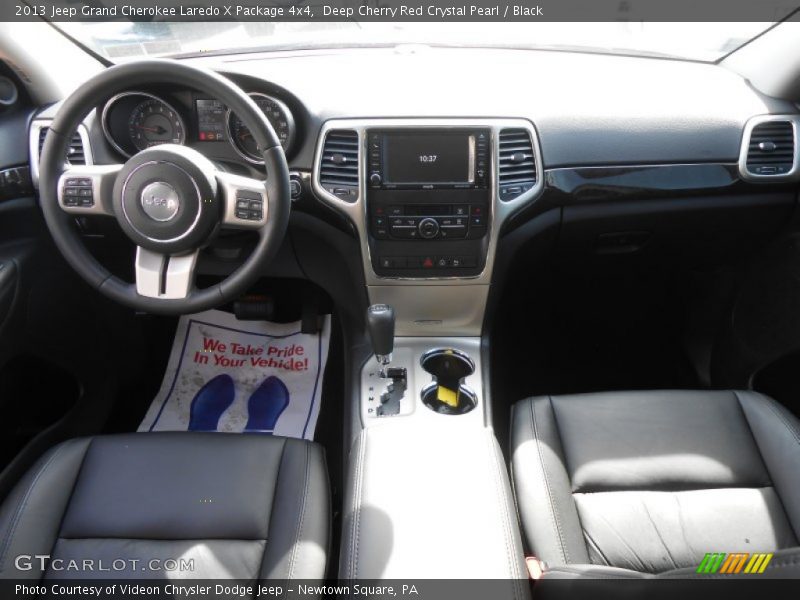 Deep Cherry Red Crystal Pearl / Black 2013 Jeep Grand Cherokee Laredo X Package 4x4