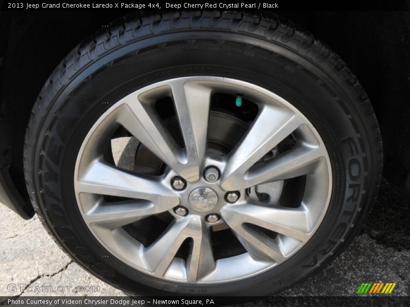 Deep Cherry Red Crystal Pearl / Black 2013 Jeep Grand Cherokee Laredo X Package 4x4