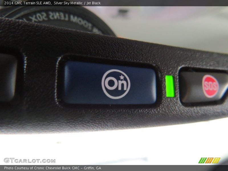 Silver Sky Metallic / Jet Black 2014 GMC Terrain SLE AWD