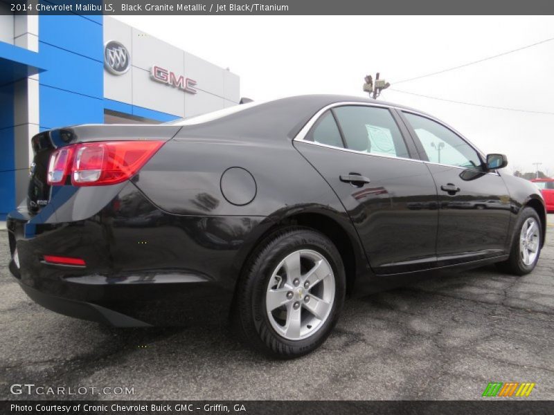 Black Granite Metallic / Jet Black/Titanium 2014 Chevrolet Malibu LS