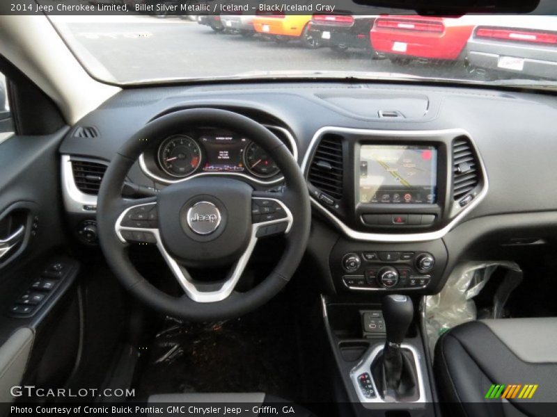 Dashboard of 2014 Cherokee Limited